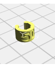 Support bague WCU/Cmotion + Porte batterie