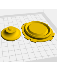 Support V-mount Simple